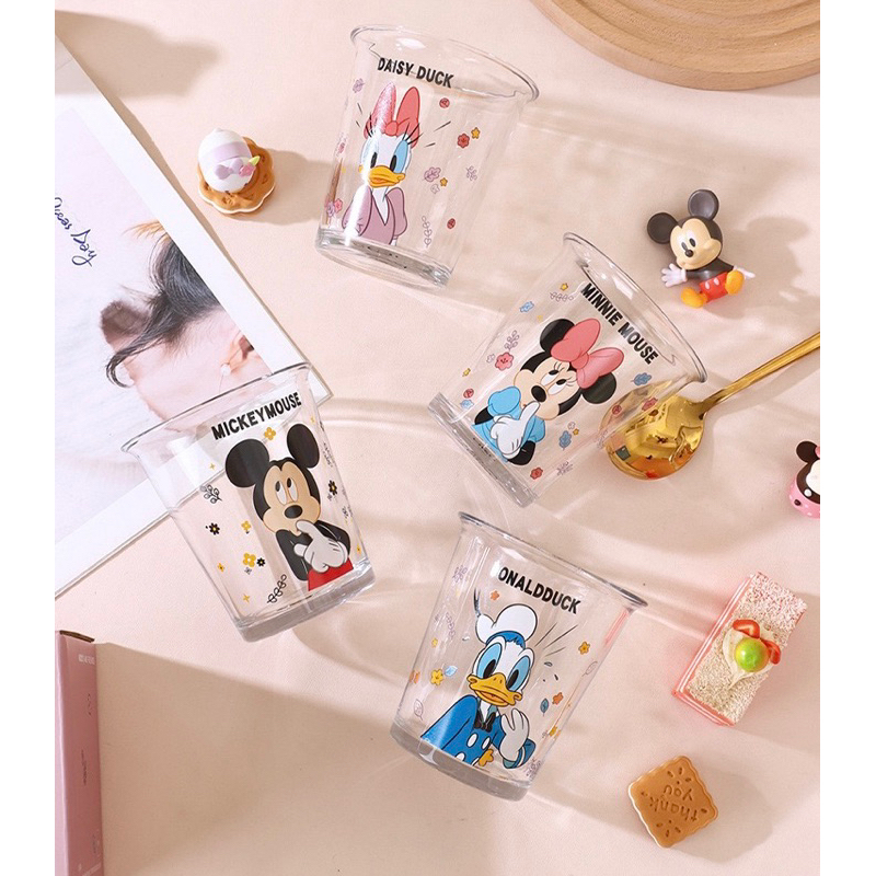 Ly Thuỷ Tinh in hình GẤU DÂU Lotso & hoạt hình DISNEY  400ml