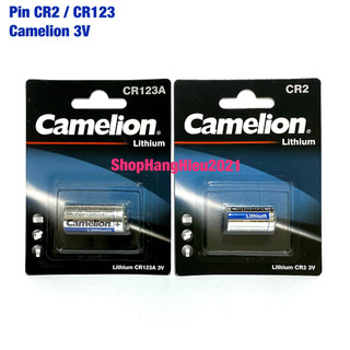 Pin cr2 / cr123 camelion 3v lithium hàng chính hãng vỉ 1 viên