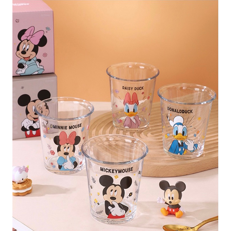 Ly Thuỷ Tinh in hình GẤU DÂU Lotso & hoạt hình DISNEY  400ml