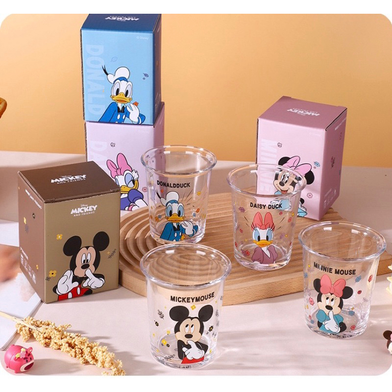Ly Thuỷ Tinh in hình GẤU DÂU Lotso & hoạt hình DISNEY  400ml