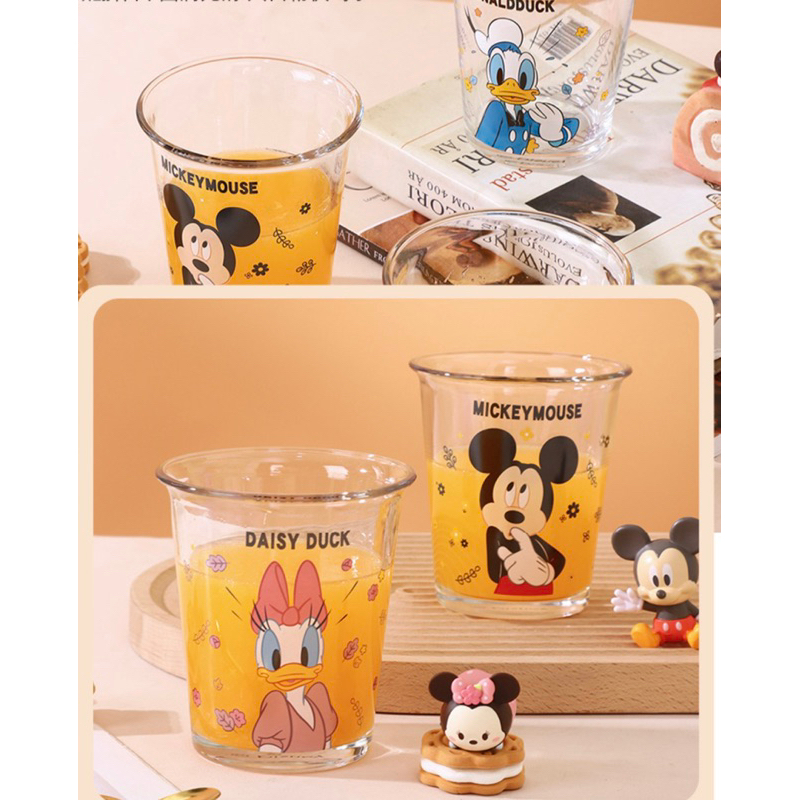 Ly Thuỷ Tinh in hình GẤU DÂU Lotso & hoạt hình DISNEY  400ml