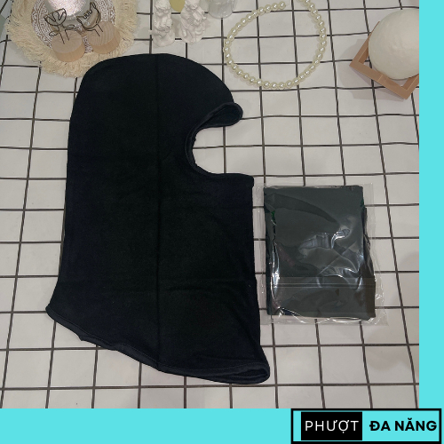Khăn đa năng fullface, trùm mặt ninja chống nắng đi phượt đa năng vải thun mát PĐN