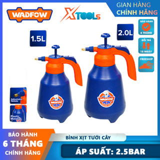 Bình xịt tưới cây mini WADFOW 1.5L-2.0L phun tia thằng, phun sương, van xả an toàn, cần bơm nhôm