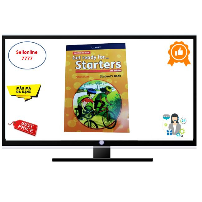 Bản đẹp Get Ready Starters, Mover, Flyers 2nd