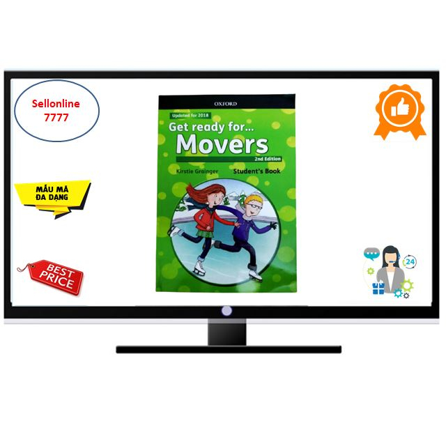 Bản đẹp Get Ready Starters, Mover, Flyers 2nd