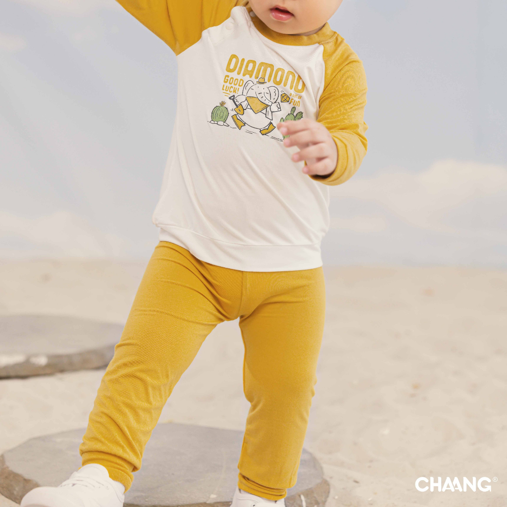 Chaang bộ quần áo dài tay Chaang Treasure cho bé AW23