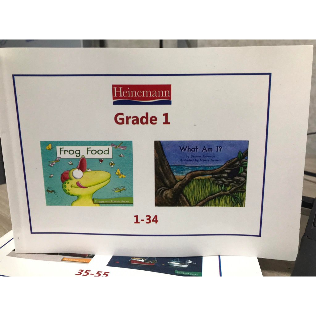 Sách - Heineman grade K-1- bộ 2 cuốn