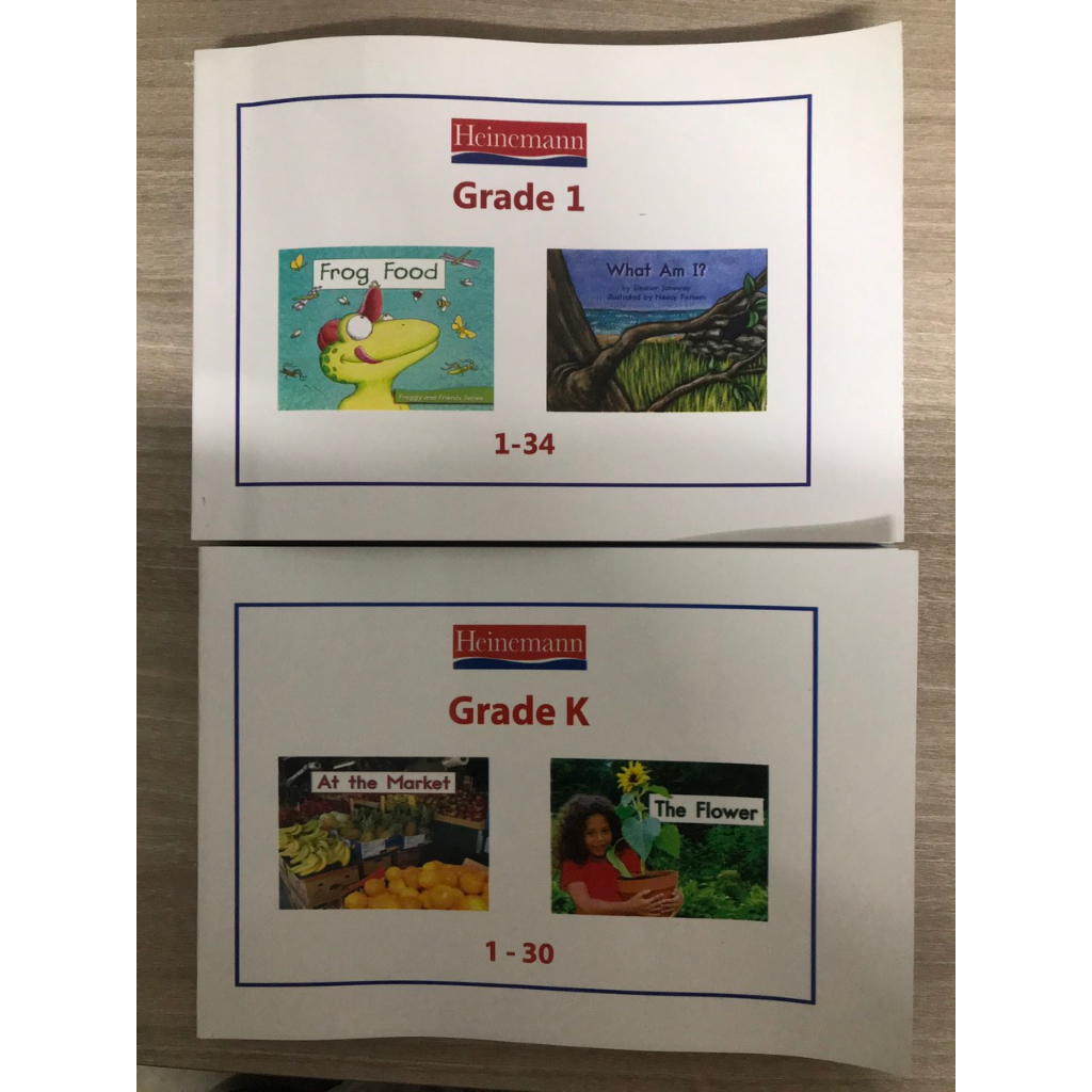 Sách - Heineman grade K-1- bộ 2 cuốn