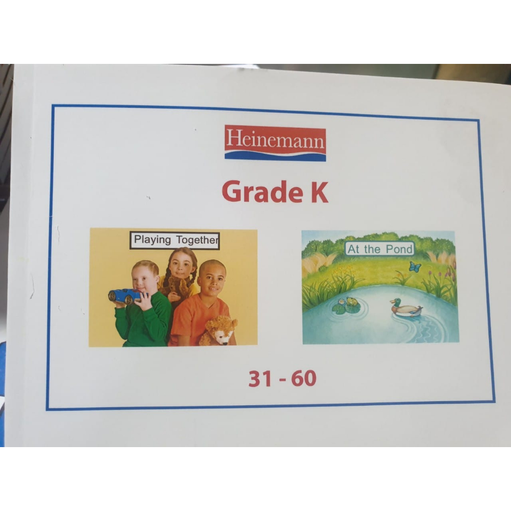Sách - Heineman grade K-1- bộ 2 cuốn