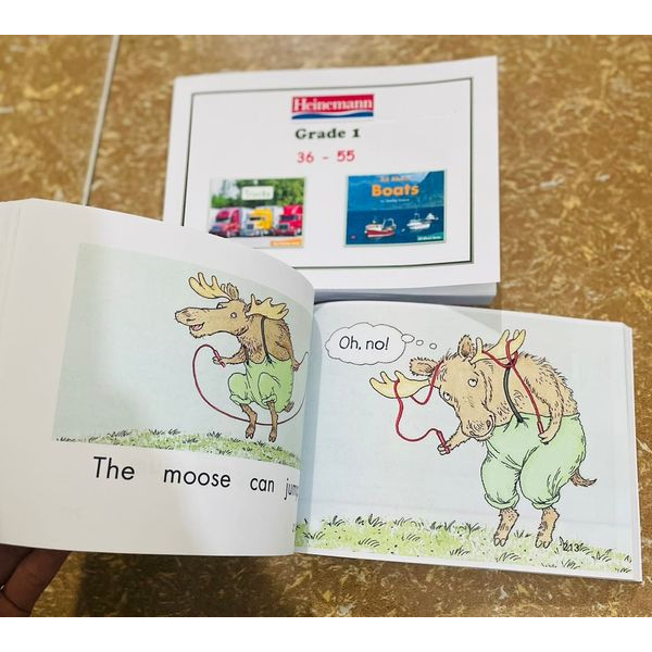 Sách - Heineman grade K-1- bộ 2 cuốn