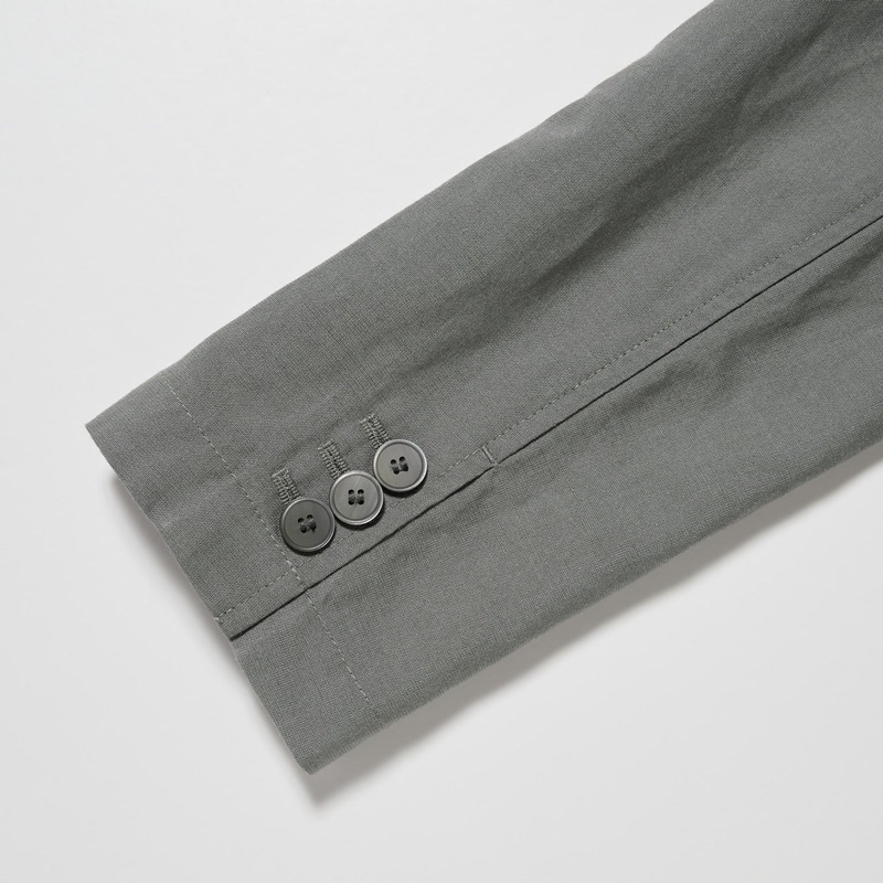 Áo vest Áo blazer Linen Uni qlo