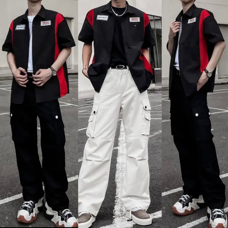 SƠ MI KAKI  PHÙ HIỆU CỰC CHIẾN UNISEX - HALO KAKI -