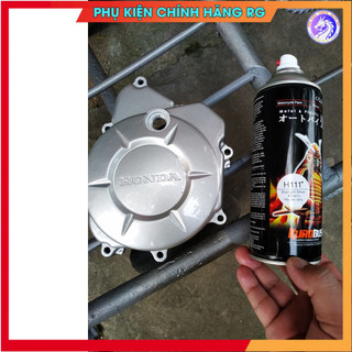 Sơn Xịt Samurai Màu Bạc Xám Honda Mã H111 sơn trên nền màu bạc