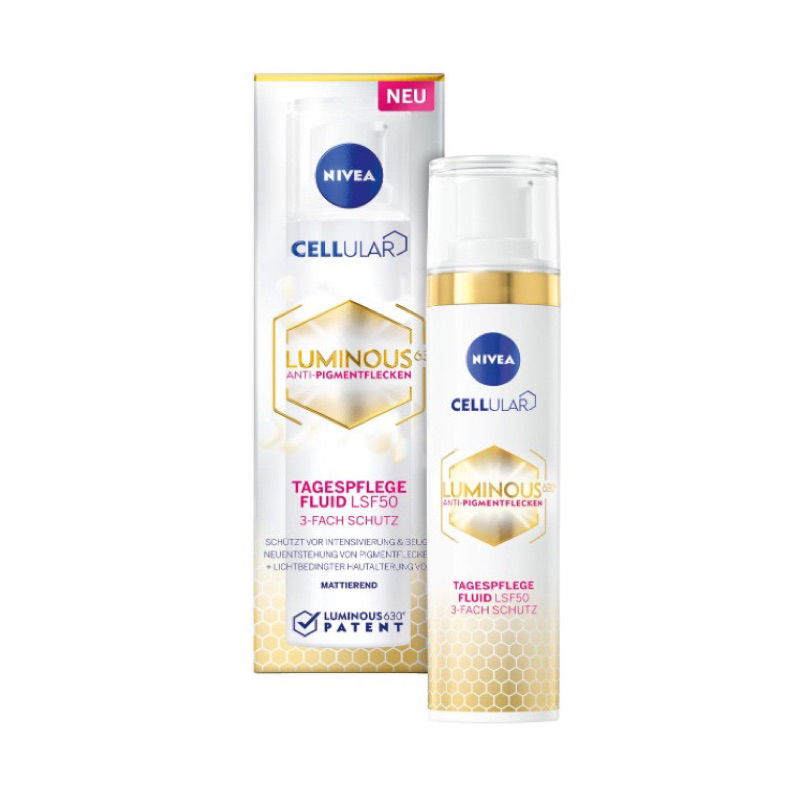 Kem Chống Nắng Nivea Luminous 630 Spotclear Sun Protect SPF50 PA+++ 40ml