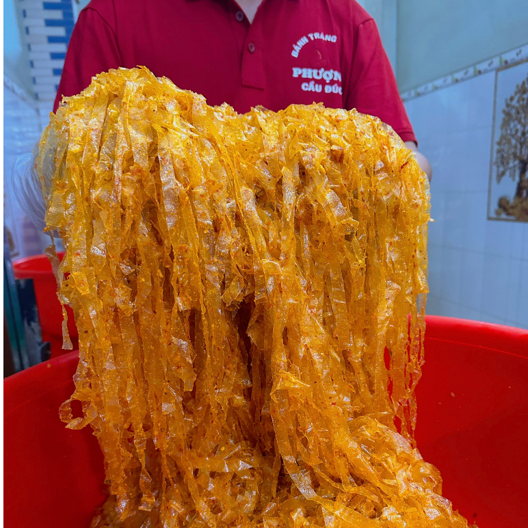 Lẻ 1 gói 500g - Đặc Sản Long An Bánh Tráng Trộn PHƯỢNG Cầu Đúc Chính Gốc LONG AN