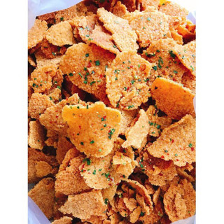 Cơm cháy mắm hành loại bể 1kg giòn ngon - ăn vặt