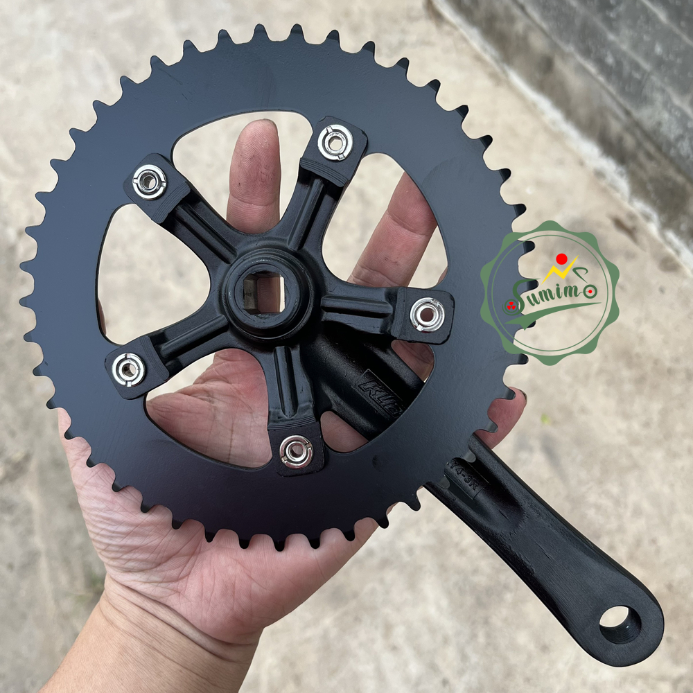 Giò dĩa nhôm 5 chấu cho xe đạp fixed gear