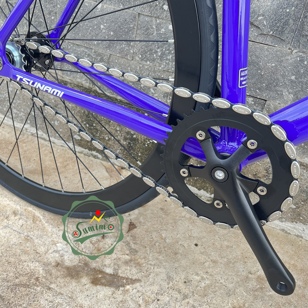 Giò dĩa nhôm 5 chấu cho xe đạp fixed gear