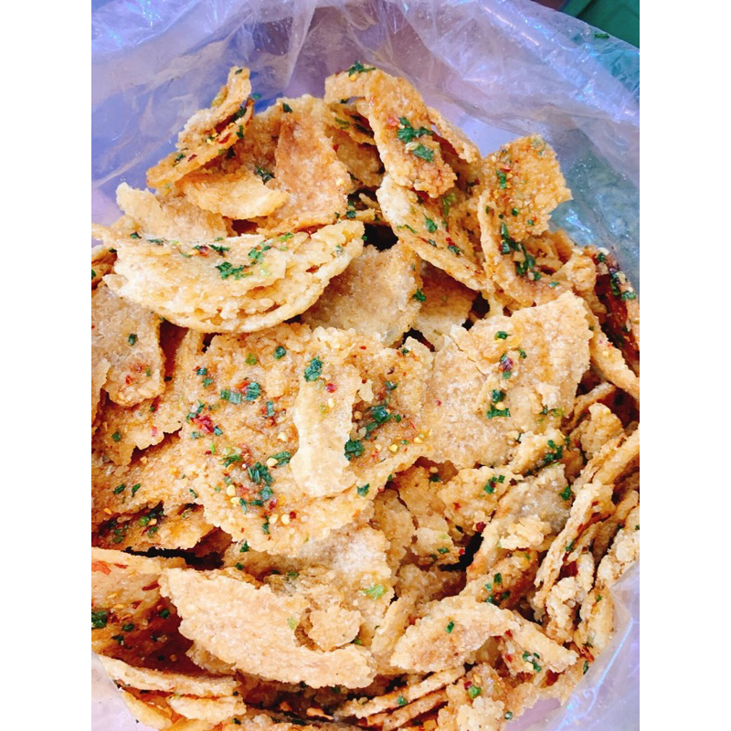 Cơm cháy mắm hành loại bể 1kg giòn ngon - ăn vặt