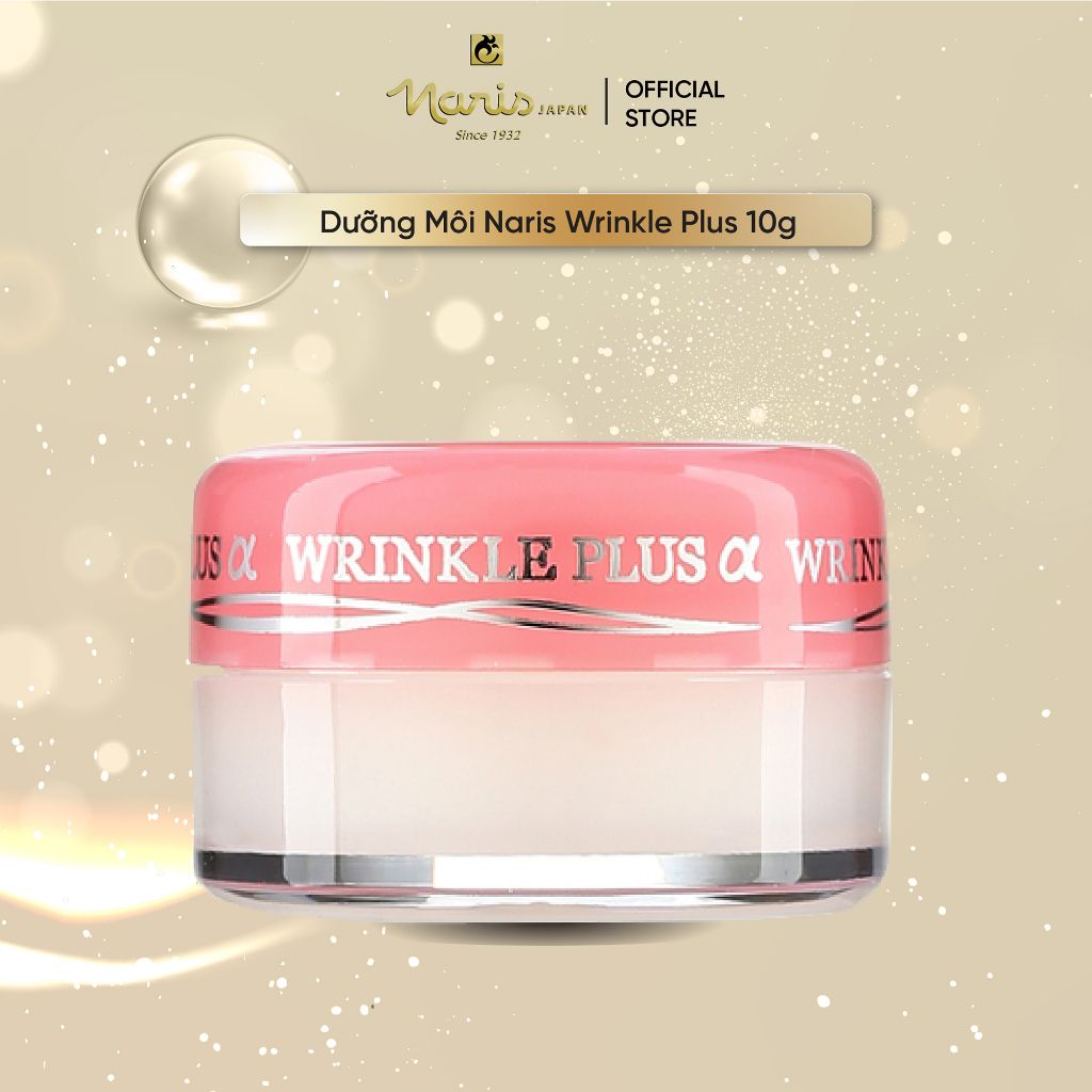 Son Hũ Dưỡng Môi Chống Nhăn và Khô Môi NARIS Wrinkle Plus Alpha Super Lip Repair 10g