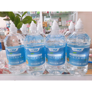 Nước súc miệng, nước muối sinh lý 0.9% chai 500ml - 1000ml