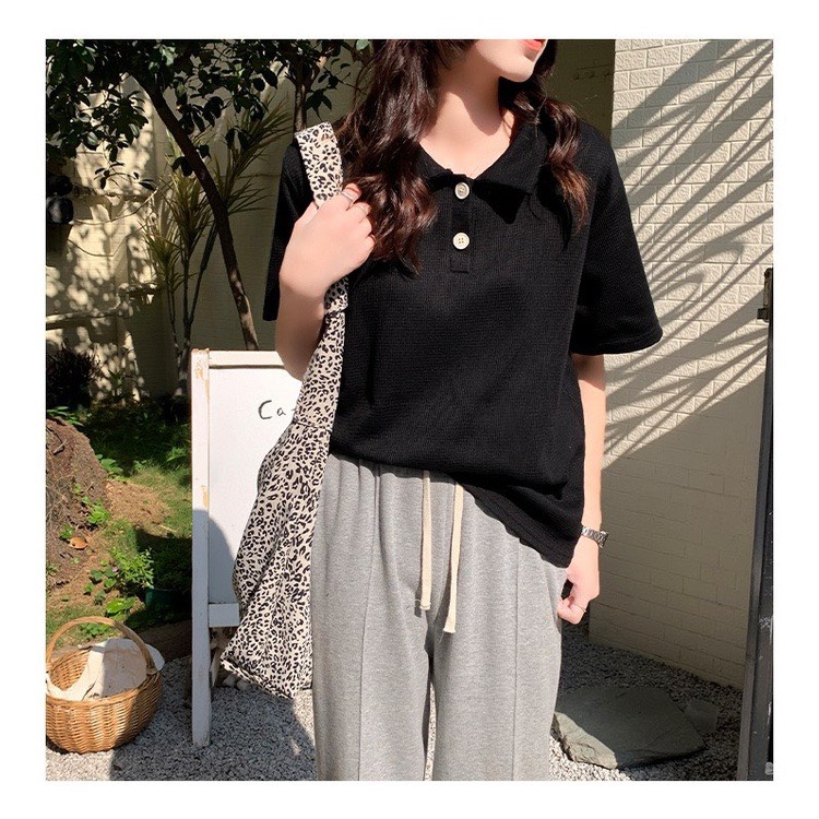 Áo Thun polo Tay Ngắn Màu Sắc Đơn Giản | BigBuy360 - bigbuy360.vn