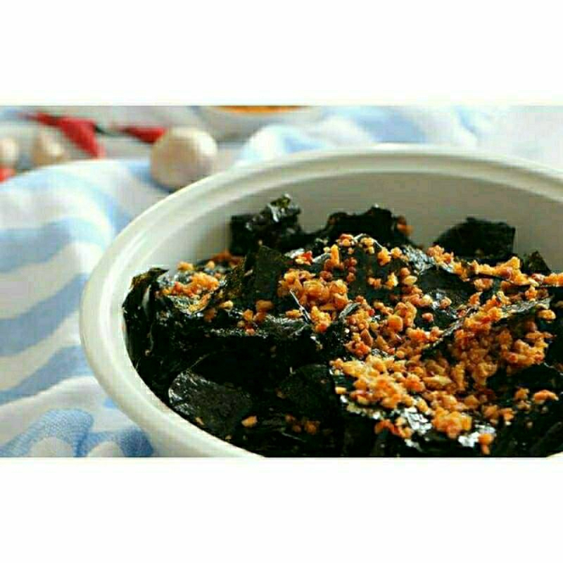 GÓI TO 500G RONG BIỂN CHÁY TỎI siêu ngon, siêu rẻ,chất lượng(sỉ/dạo/ăn vặt/ăn liền/đặc sản/combo/hot/nhà làm