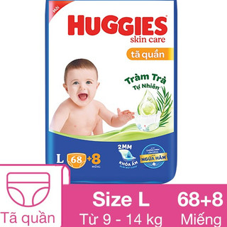 Bỉm quần Huggies Đệm Mây Mẫu Mới M74 / L68 / XL62 / XXL 56 Phiên Bản Chim Angry Bird