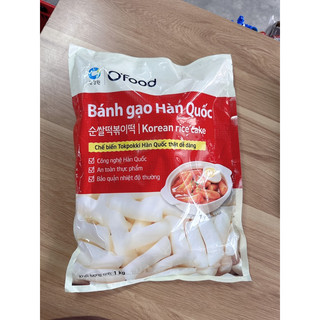 Bánh gạo Tokpokki Hàn Quốc O’Food 1kg
