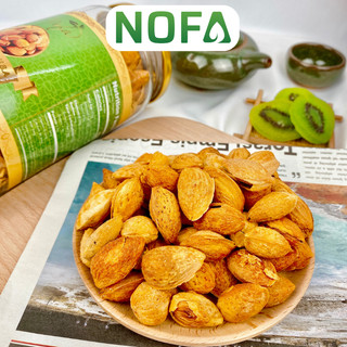 Hạnh nhân rang bơ NOFA thơm giòn 500g, Hạnh nhân mật ong, Hạt hạnh nhân Mỹ vỏ mỏng