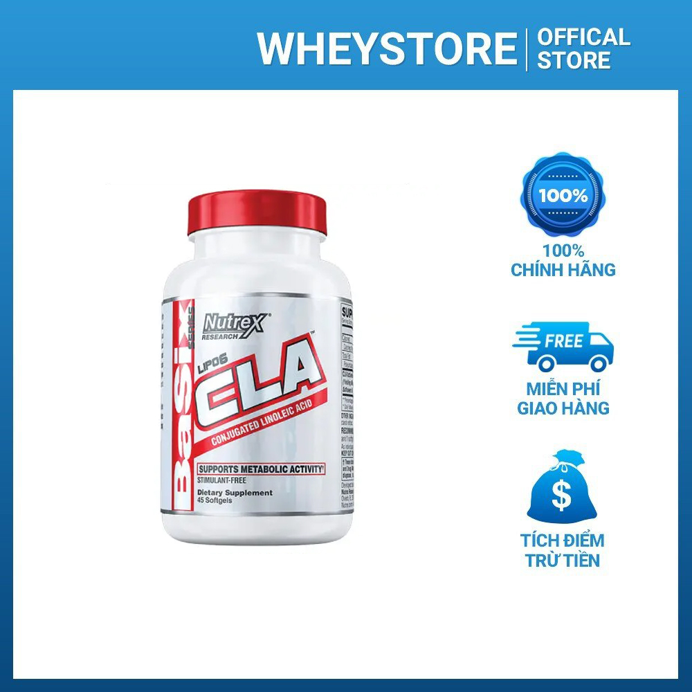 Sản phẩm hỗ trợ đốt mỡ Lipo 6 CLA - 45 viên Chính Hãng