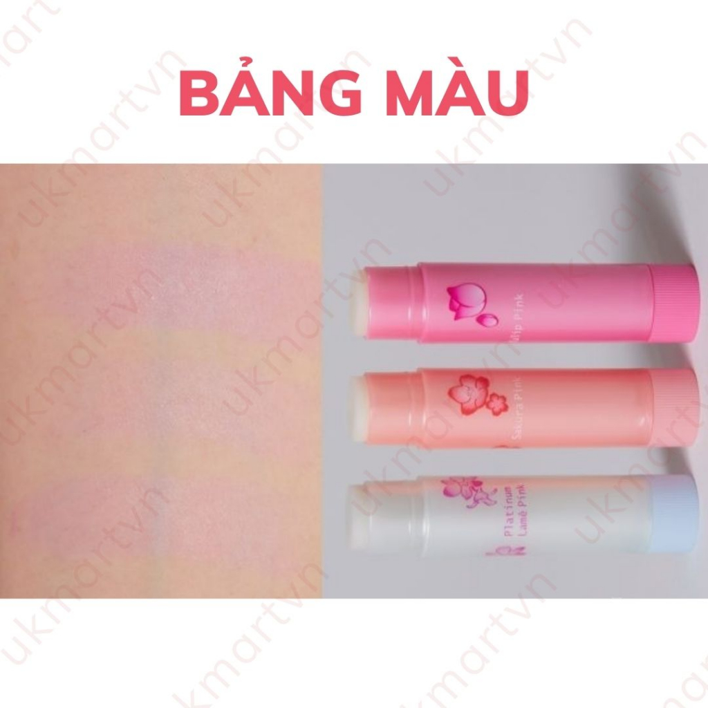 Son Dưỡng Môi Chống Nắng Có Màu Omi  Mẫu Mới Hàng Nhật Chính Hãng Không Chì Không Thâm Môi