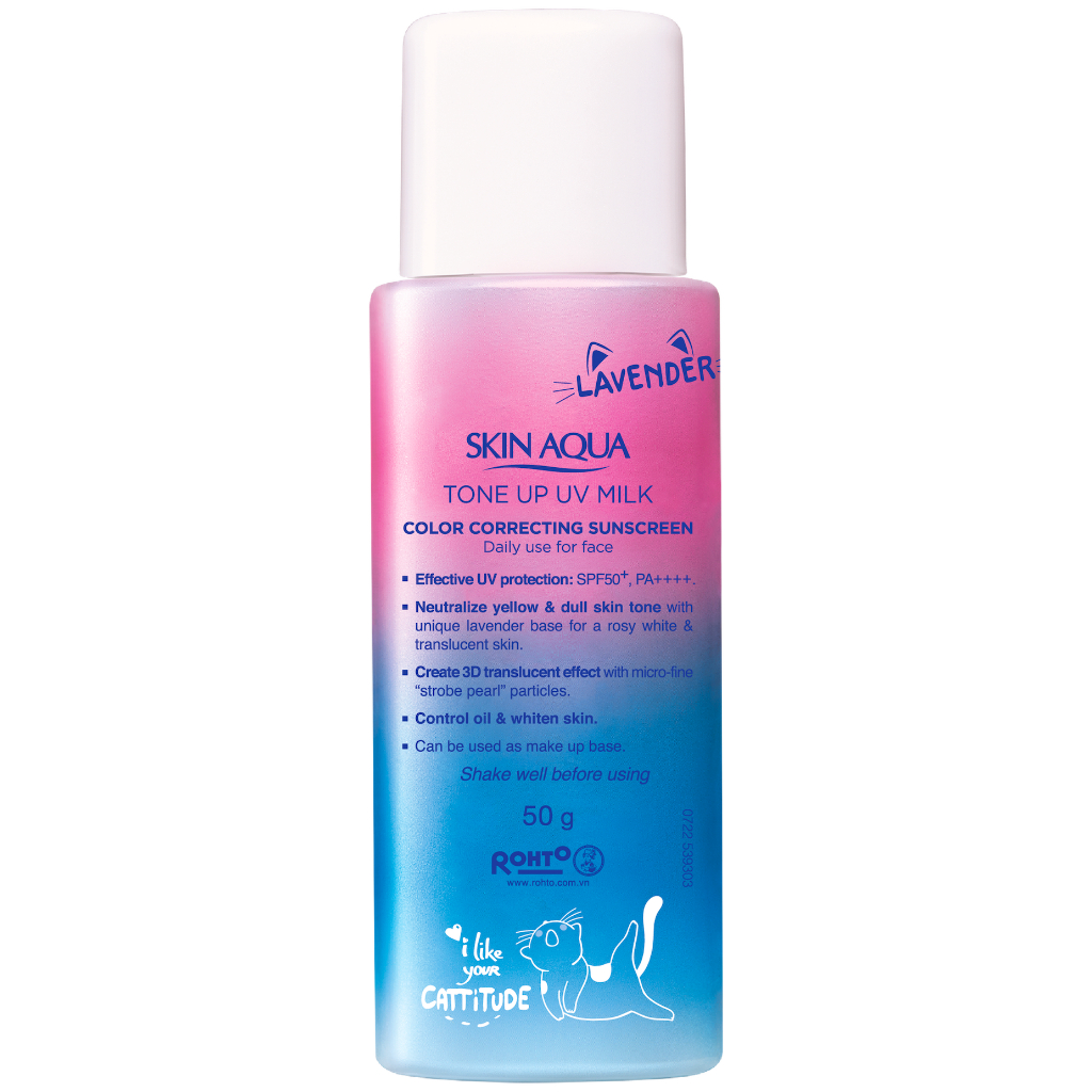 Sữa Chống Nắng Sunplay Skin Aqua Tone Up UV Milk - Lavender SPF50+ PA++++ 50g