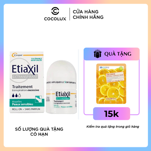 Lăn Khử Mùi EtiaXil 15ml