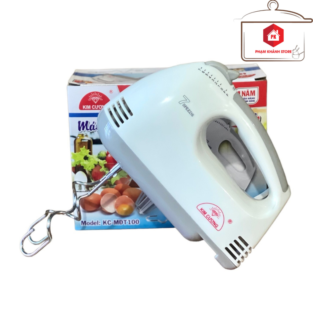 Máy Đánh Trứng Kim Cương KC-MDT100 - 7 Tốc Độ