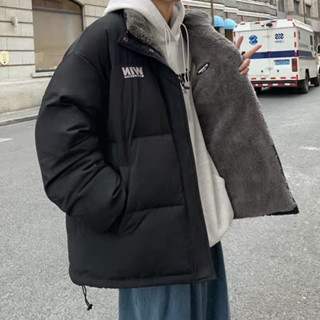 Áo khoác nam nữ lót lông cừu WIN - Sẵn + Hàng Cao Cấp - Áo phao nam 3 lớp mặc được cả 2 mặt dày siêu ấm áo đại Hàn