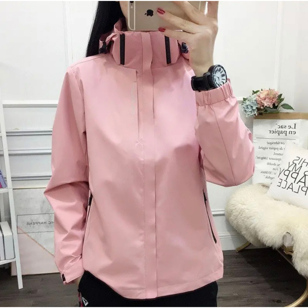 Áo Khoác Gió Nam Nữ Chống Nước,Chất Vải Cao Cấp