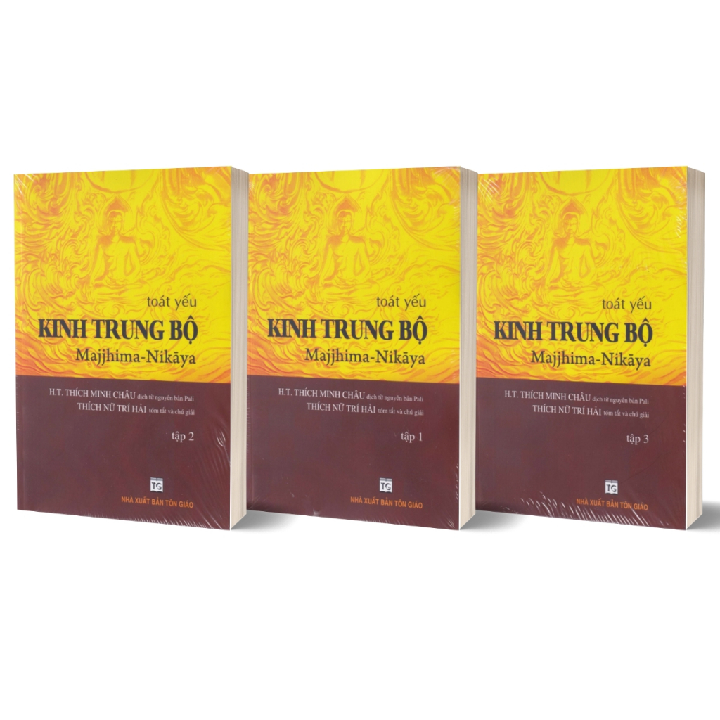 Sách - Toát Yếu Kinh Trung Bộ  - HTRA - Thích Minh Châu - Thích Nữ Trí Hải