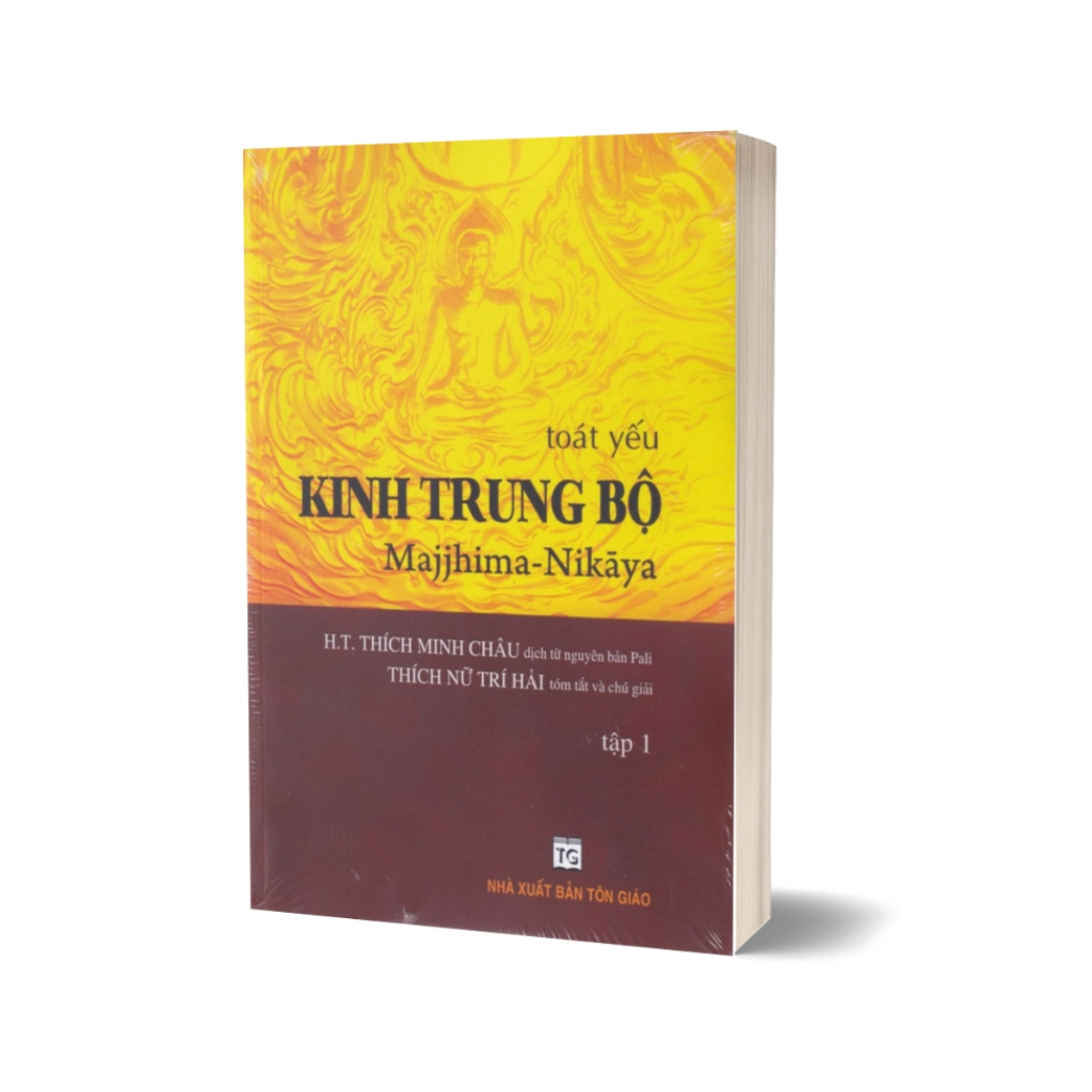 Sách - Toát Yếu Kinh Trung Bộ  - HTRA - Thích Minh Châu - Thích Nữ Trí Hải
