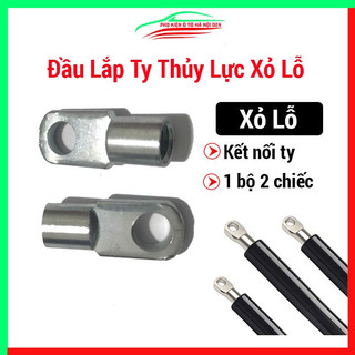 Bộ 2 đầu rời lắp ty cốp thủy lực, đầu rời lắp ty cốp chống sau ô tô - đầu bắt bu lông