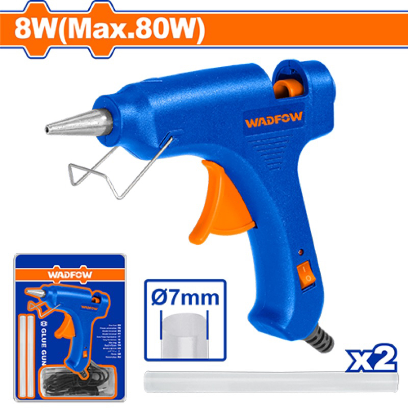 Súng bơm keo nến 8W WADFOW WGL1603