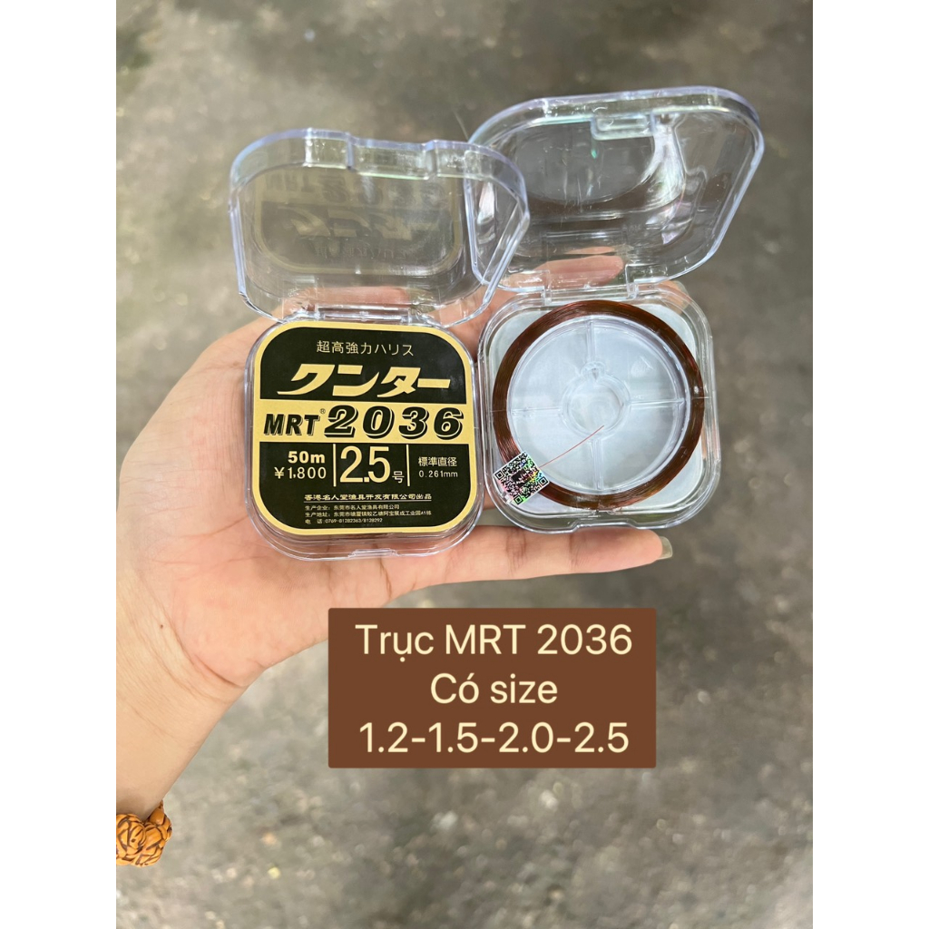 Cước Câu Cá cao cấp 2036 cacbon MRT , chống xoắn , khả năng phục hồi nhanh chóng và mạnh mẽ