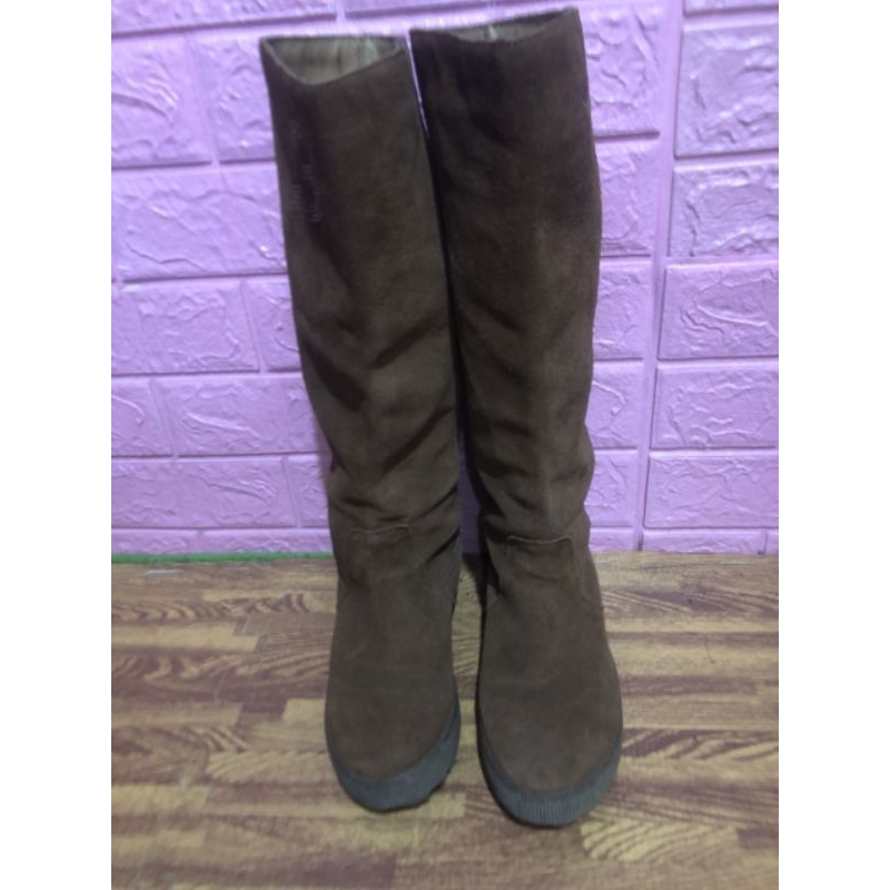 Bót gói da lộn thật .