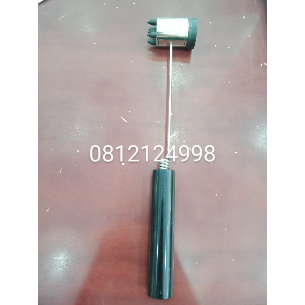 Dụng cụ diện chẩn - Búa hoa mai lớn cán tròn lò xo