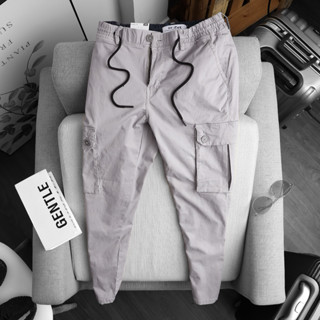 Quần kaki ống suông túi hộp nam - chất vải kaki cotton cao cấp - STH350