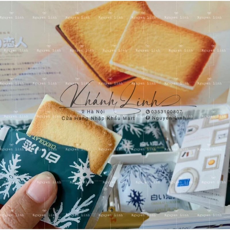 Bánh Shiroi Koibito Mix - Người tình tuyết trắng Nhật Bản