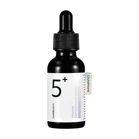 Tinh chất trắng da mờ thâm nám Numbuzin No.5 Vitamin Concentrated Serum 30ml - ninishop