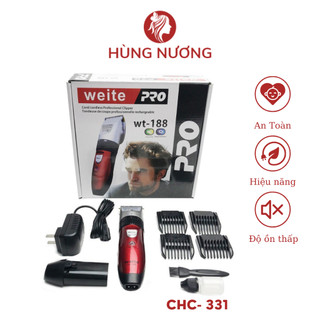 Tông đơ cắt tóc chuyên nghiệp weite pro 188, tăng đơ cắt tóc chuyên nghiệp cầm tay