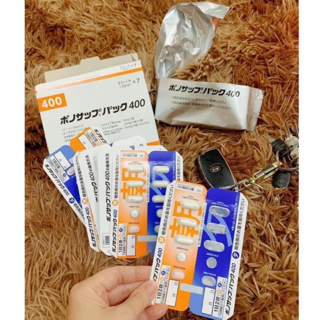 Viên ngăn ngừa vi khuẩn Hp Dạ Dày Lansup 400 Nhật Bản