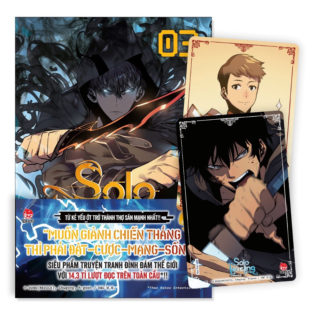 Truyện tranh - Solo Leveling - Tôi thăng cấp một mình - Lẻ các tập 1 2 3 4 5 6 - Poster Phát Hành